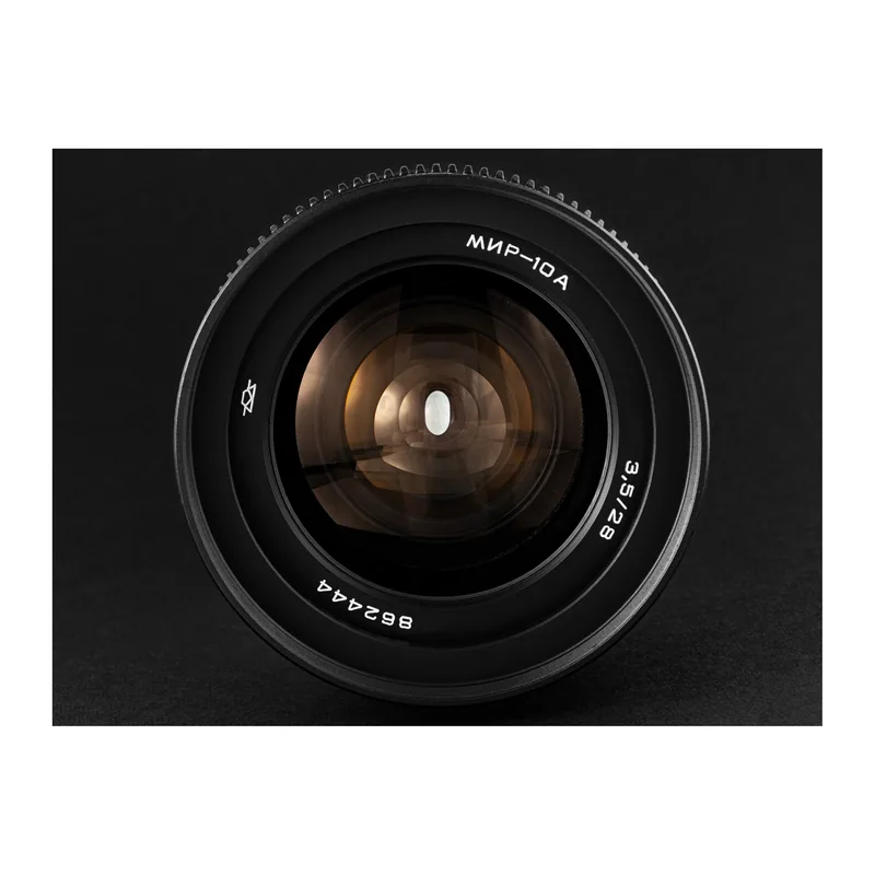 Iron Glass MIR-10A 28mm F3.5 Cine Mod