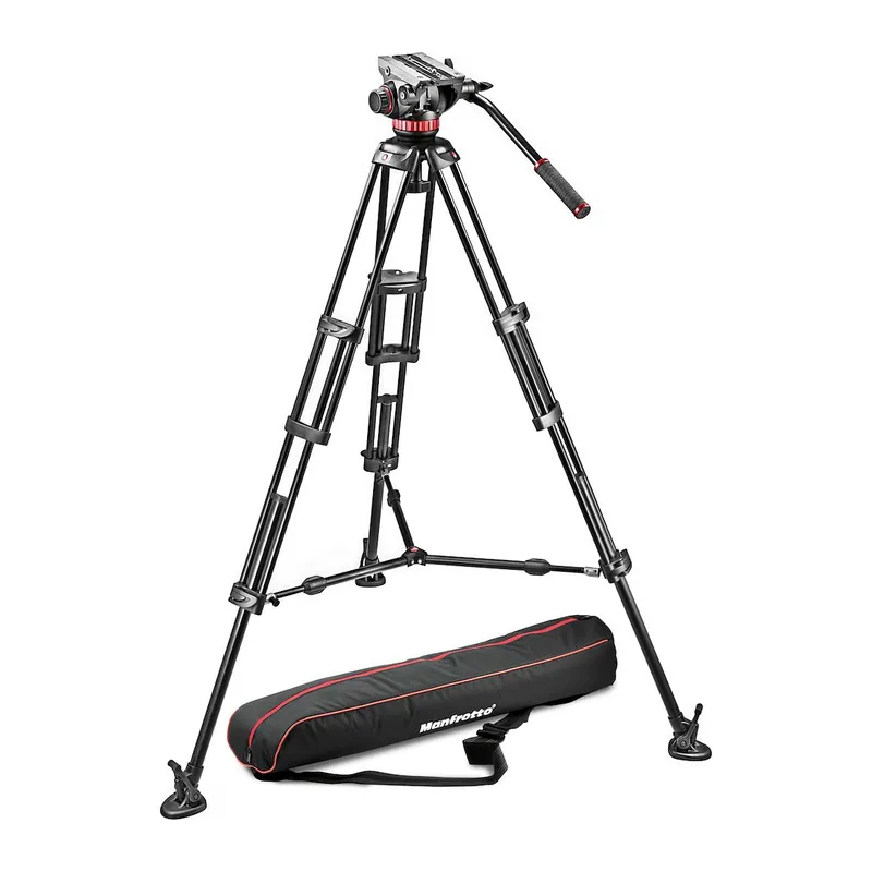 Manfrotto MVH502A,546BK-1 Tripod with fluid video head