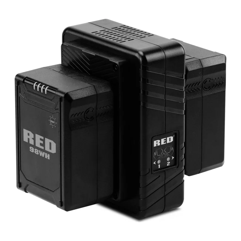 RED Compact Dual V-Lock Charger