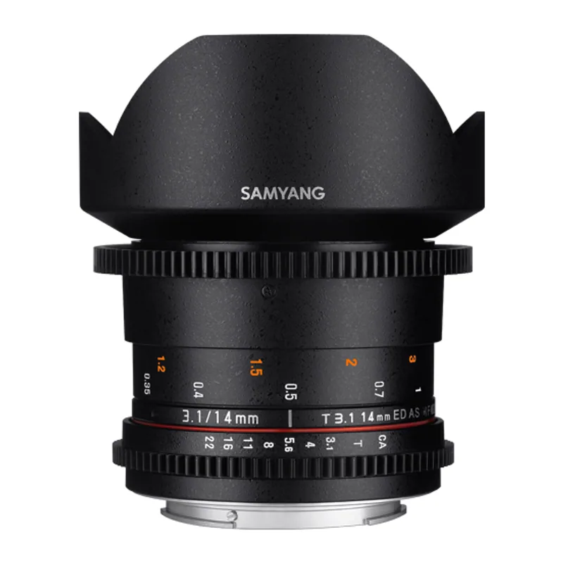 Samyang 14mm T3.1 VDSLR ED AS IF UMC II