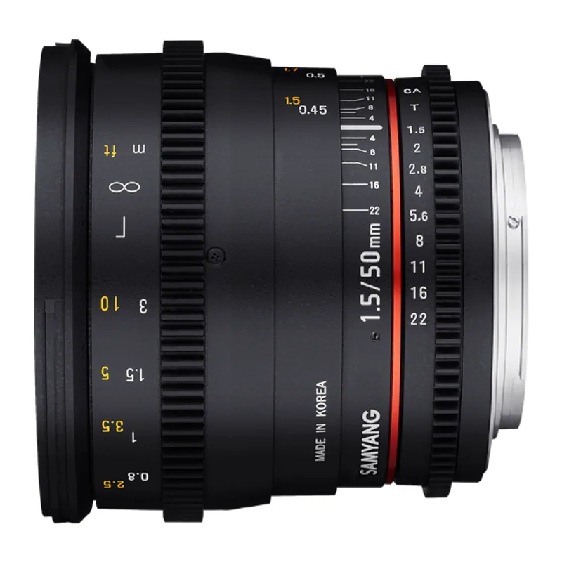 Samyang 50mm T1.5 VDSLR AS UMC