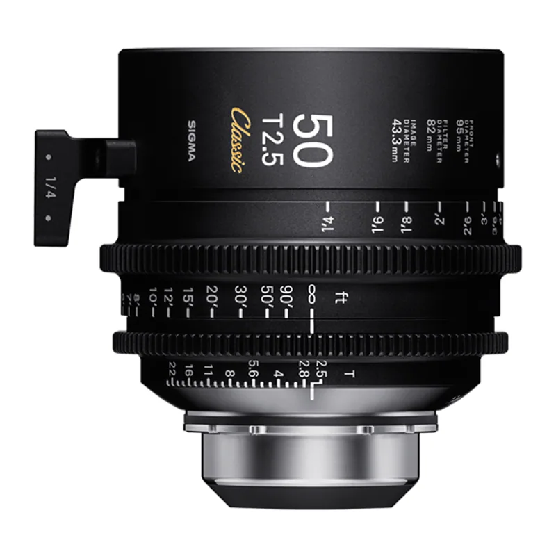 Sigma Cine FF Classic Prime 50mm T2.5